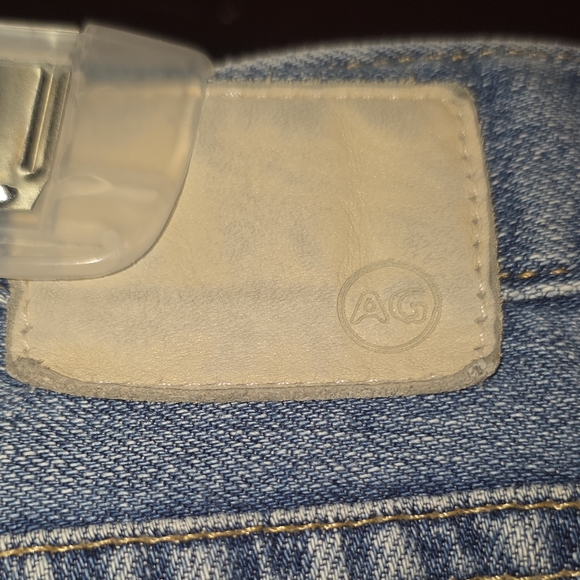 AG Adriano Goldschmied Jeans Womens 31R Blue The Ex-boyfriend Slouchy Distressed - Picture 9 of 16